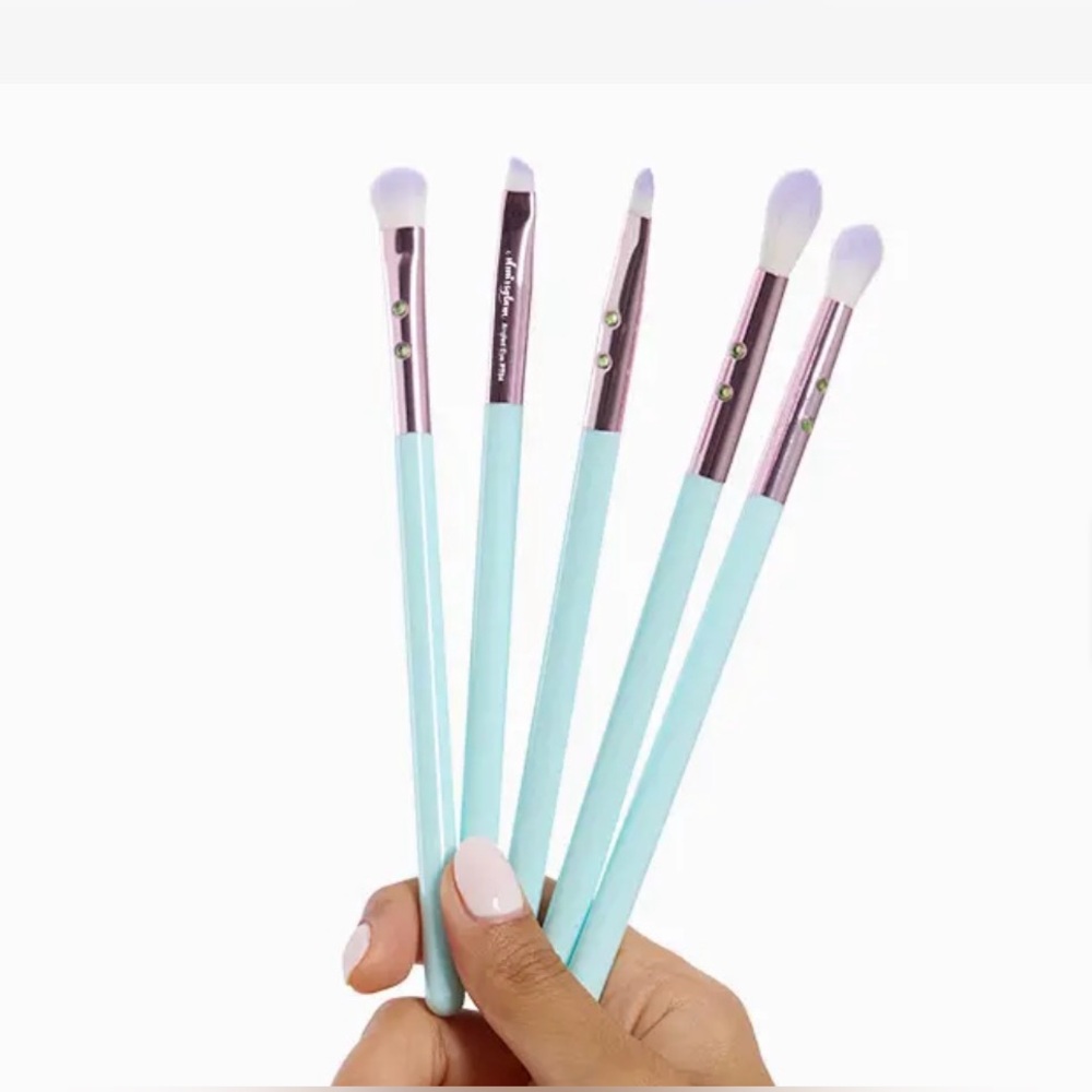 SLMISSGLAM Ombré Eye Brush Set of 5 Brushes NEW